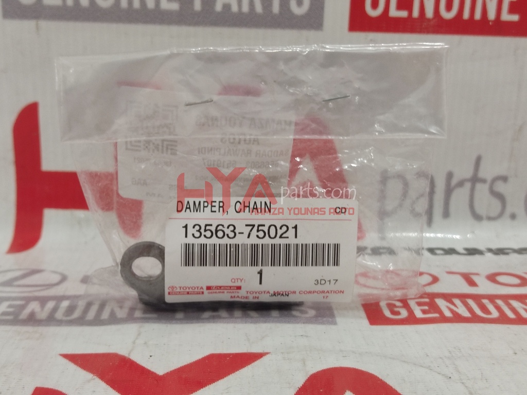 DAMPER, CHAIN VIBRATION, NO.3 H Y A parts